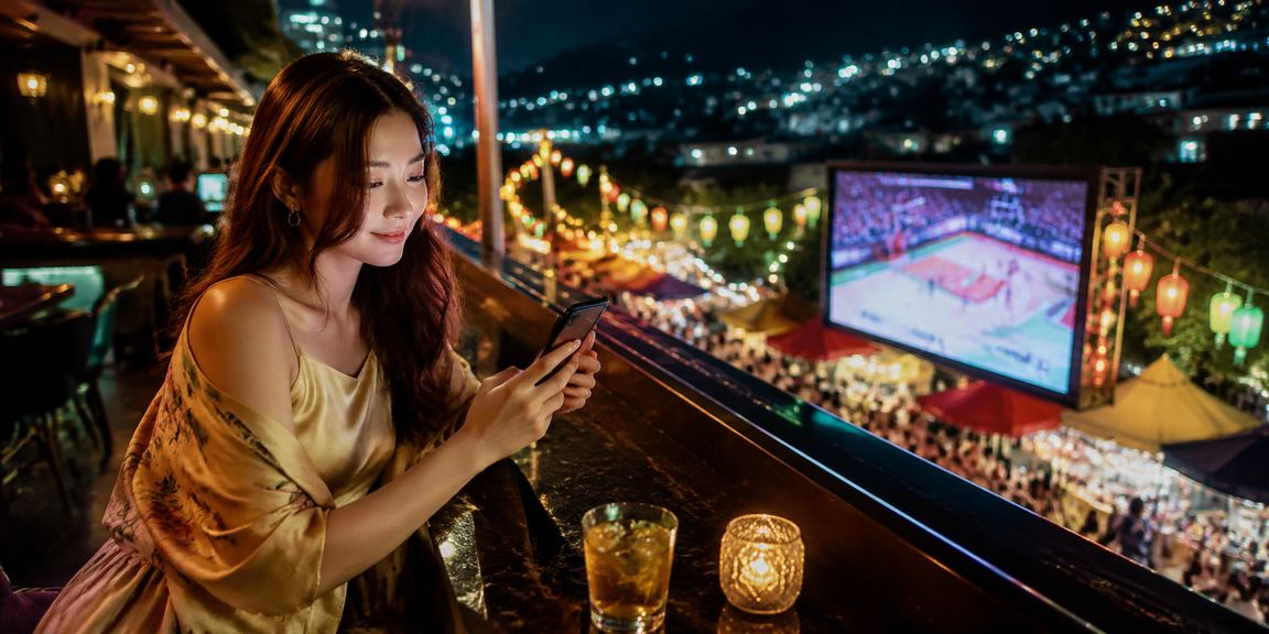 Trò chơi cá cược bóng rổ vui vẻ ở Đà Lạt